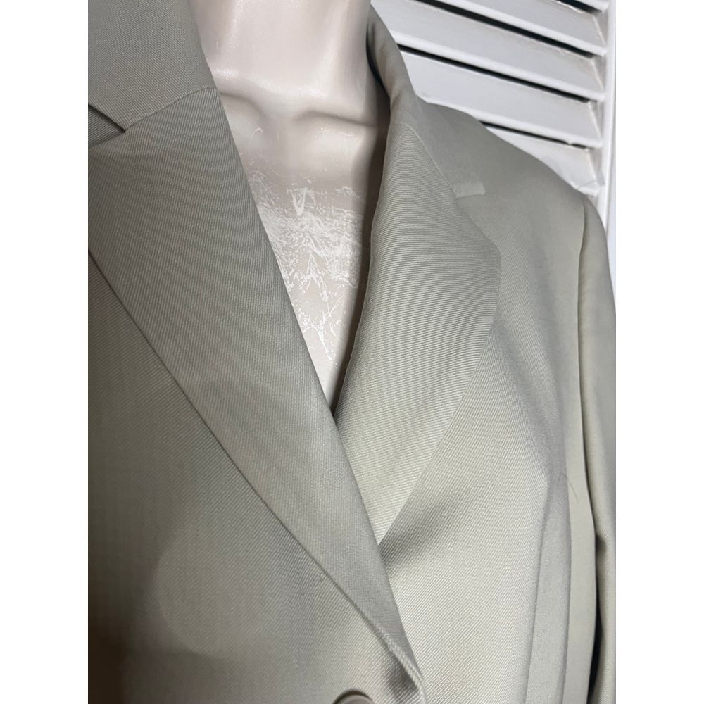 Lands' End classic khaki wool blazer size 10 Tall Perfect condition Preppy class - Picture 3 of 4
